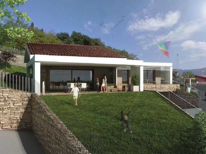 Terreno edificabile con progetto gia' approvato per villa singola. Scopri di piu'...