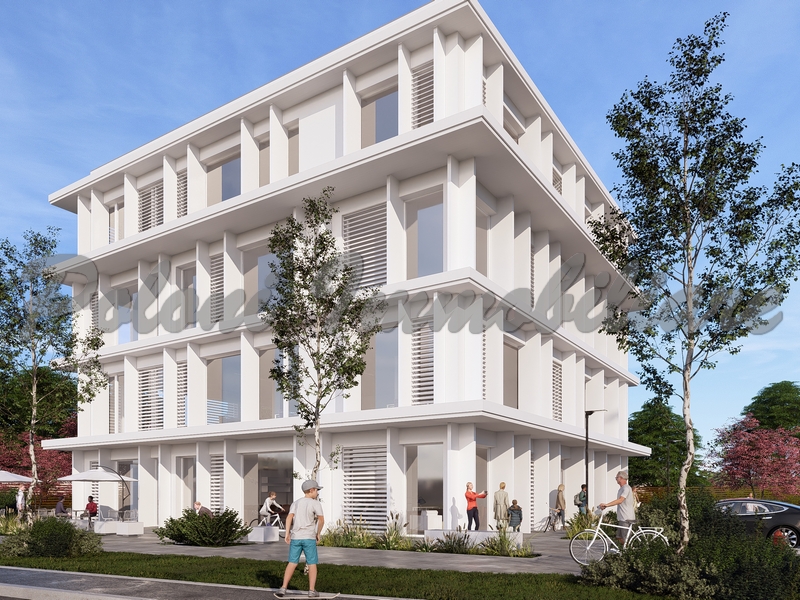Seriate, nuovo edificio commerciale-direzionale