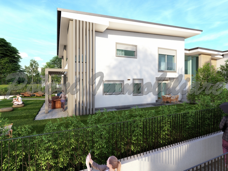 Cenate Sotto, nuovo quadrilocale con giardino