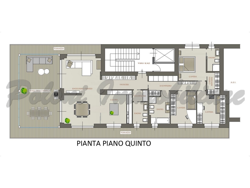 Bergamo, esclusivo attico