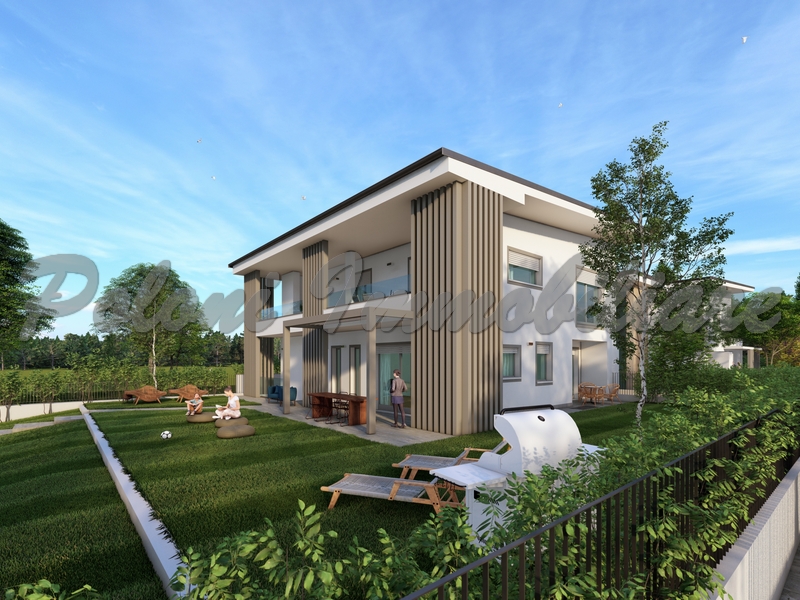 Cenate Sotto, nuovo quadrilocale con giardino