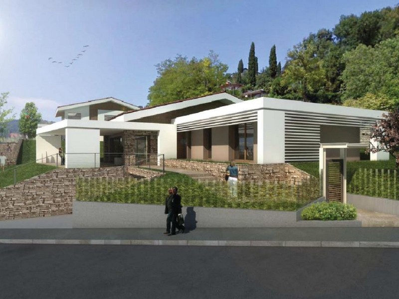 Terreno edificabile con progetto gia' approvato per villa singola. Scopri di piu'...