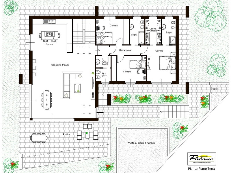 Terreno edificabile con progetto gia' approvato per villa singola. Scopri di piu'...